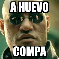 Meme What If I Told You - a huevo compa - 28536092