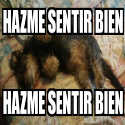 Meme Personalizado - hazme sentir bien hazme sentir bien - 29440731