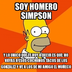 muñeco los simpson