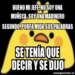 jefe en pañales muñeco