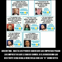 Meme Personalizado Argentina Hasta Los Pobres Saben Que Las