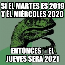 2020 Entonces