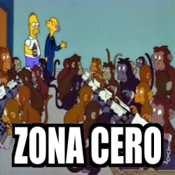 Meme Personalizado ZONA CERO