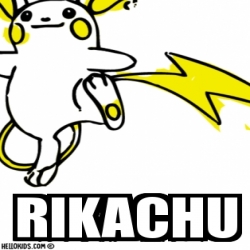 Meme Personalizado - Rikachu - 31454217