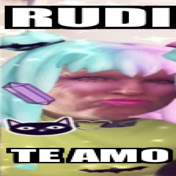 Meme Personalizado - RUDI TE AMO - 31489925
