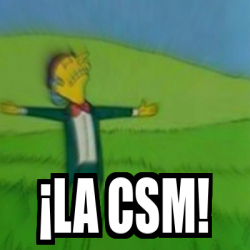 Meme Personalizado - ¡La csm! - 31791978