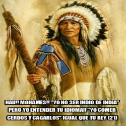 Meme Personalizado - HAU!! MOHAMES!! 