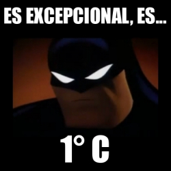 Meme Disapproving Batman Es Excepcional Es C