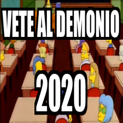 Meme Personalizado Vete Al Demonio