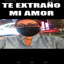Meme Personalizado - Te extraño mi Amor - 32354880