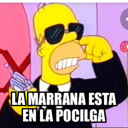 Meme Personalizado - La MARRANA ESTA EN LA POCILGA - 32398851