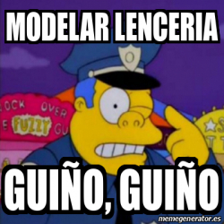 Meme Personalizado - Modelar lenceria - 33104042