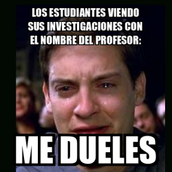 Meme Crying Peter Parker Los Estudiantes Viendo Sus Investigaciones