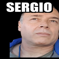 Meme Personalizado Sergio