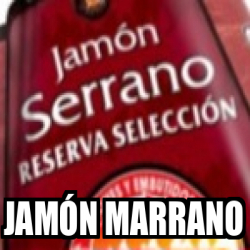 Meme Personalizado Jam N Marrano