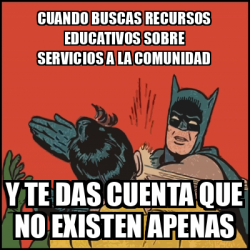 Meme Batman Slaps Robin Cuando Buscas Recursos Educativos Sobre