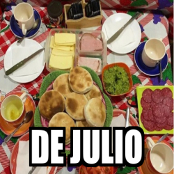 Meme Personalizado De Julio