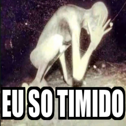 Meme Personalizado - EU SO TIMIDO - 33433470