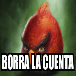Meme Personalizado Borra La Cuenta 33503818