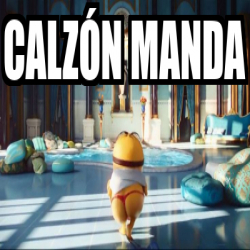 Meme Personalizado - calzón manda - 33529404